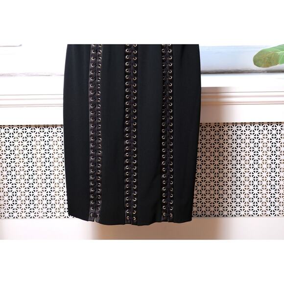 Dolce & Gabbana Cady Lace-up Bodycon S/S 2019 Runway Dress (IT46) RRP $3,215 - Picture 5 of 12